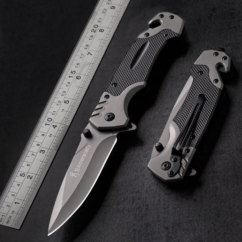 Stainless Steel High Hardness Outdoor Pocket Folding Knife
