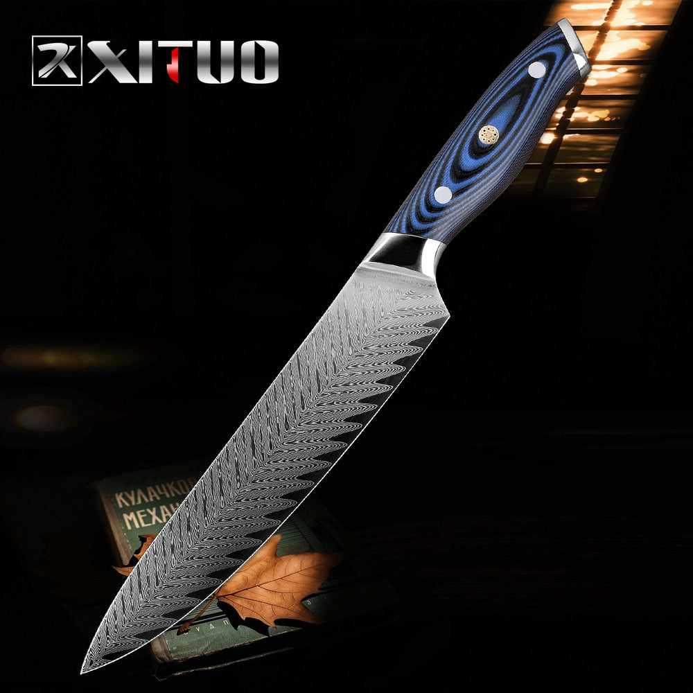 XITUO Damascus Chef Knife